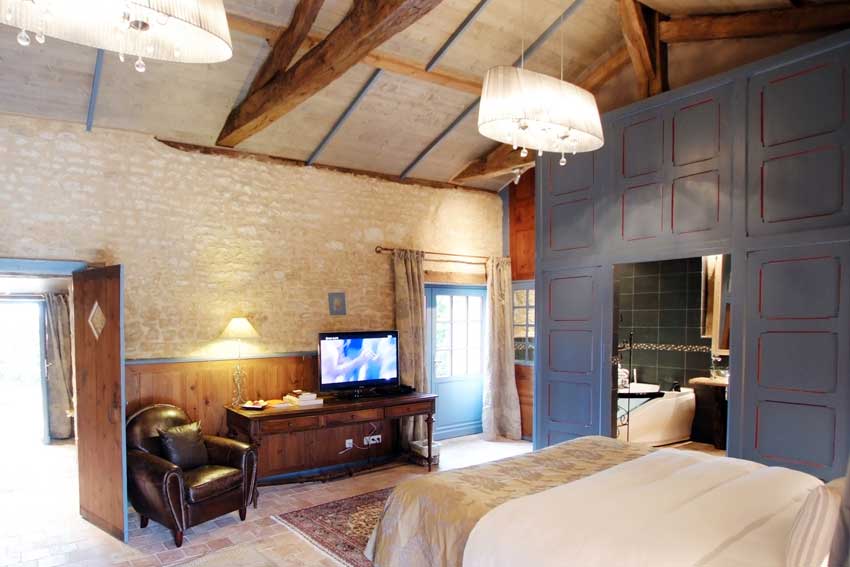 Chambre avec jacuzzi - Hotel La Rochelle