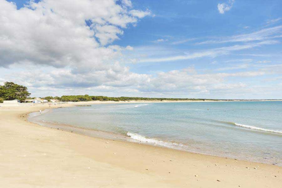 Plage de St Vincent sur Jard Vendee