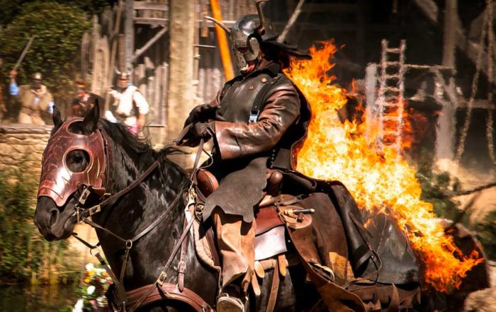 Cheval en feu - Puy du Fou