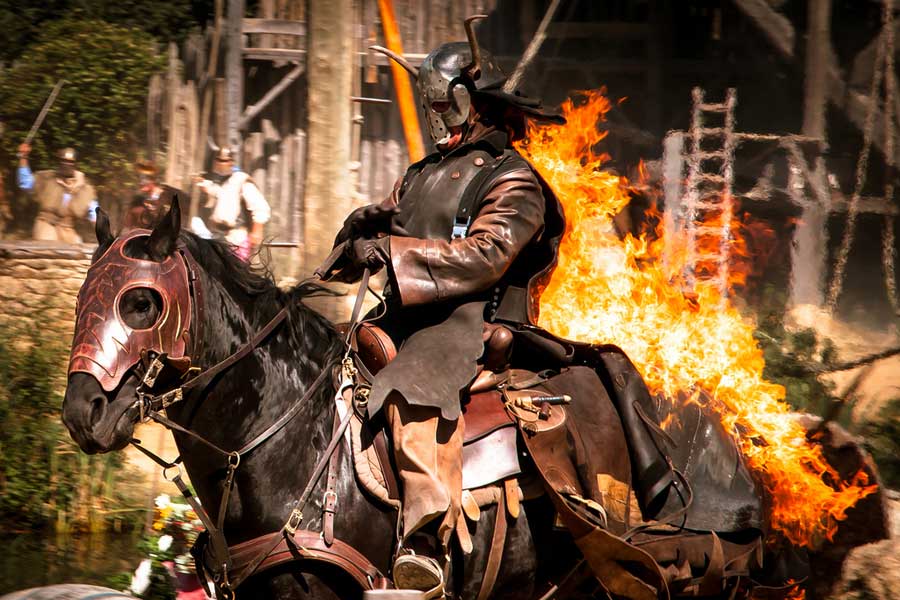 Cheval en feu - Puy du Fou