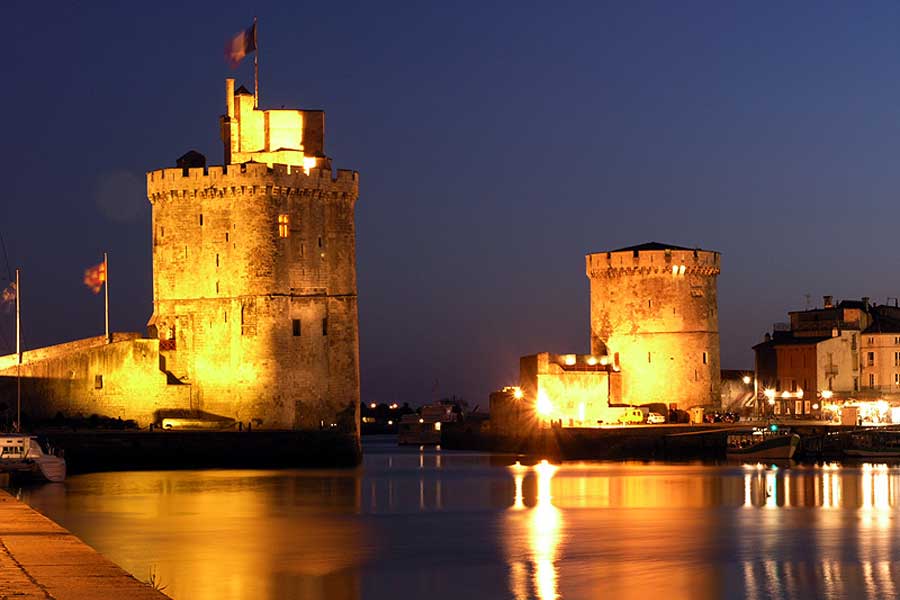 La Rochelle de nuit - Hotel Charme La Rochelle
