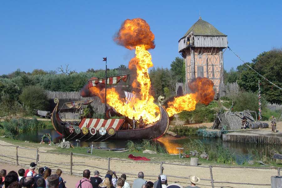 Spectacle les Vikings - Puy du Fou